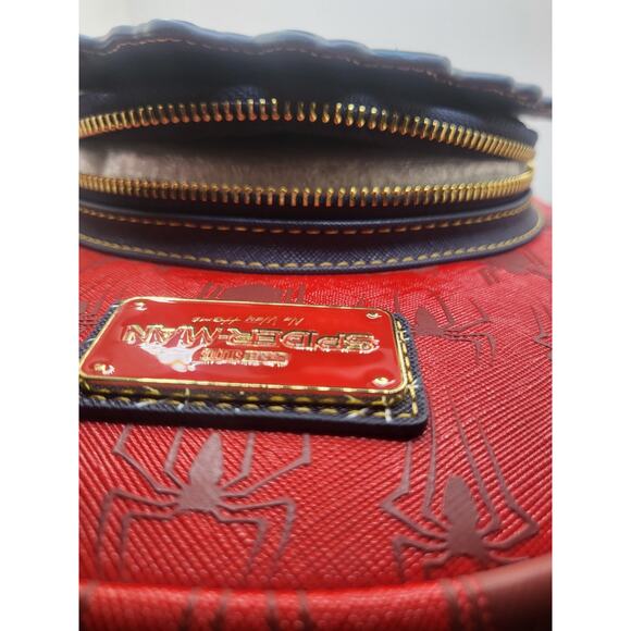 NWT Loungefly x Spider-Man 'No Way Home' Marvel Mini Backpack Fabric Lining - Picture 7 of 10